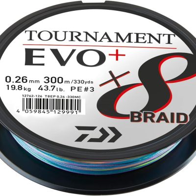 Daiwa Trenzado Tournament evo+ 8 braid multicolor
