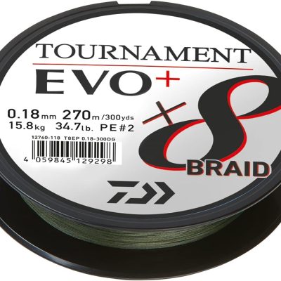 Daiwa Trenzado Tournament evo+ 8 braid verde